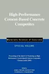 High-Performance Cement-Based Concrete Composites, Special Volume cover