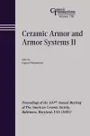 Ceramic Armor and Armor Systems II cover