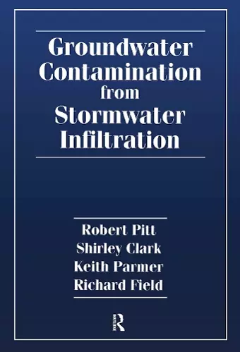 Groundwater Contamination from Stormwater Infiltration cover