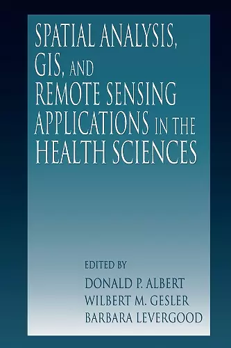 Spatial Analysis, GIS and Remote Sensing cover