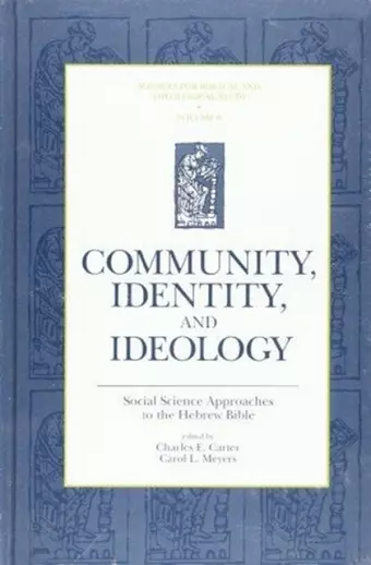 Community, Identity, and Ideology cover