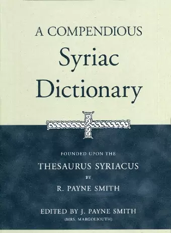A Compendious Syriac Dictionary cover