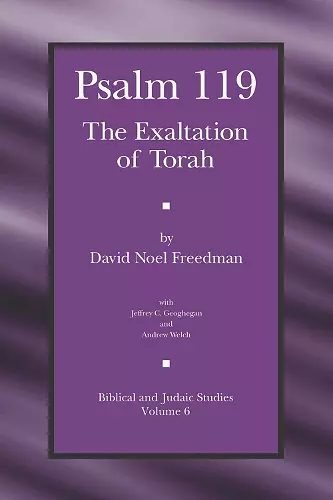 Psalm 119 cover