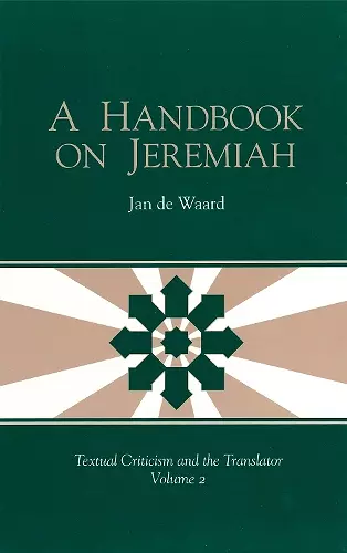 A Handbook on Jeremiah cover