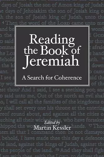 Reading the Book of Jeremiah cover