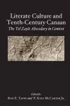 Literate Culture and Tenth-Century Canaan cover