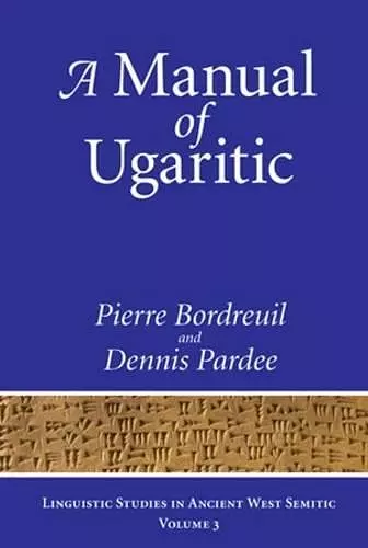 A Manual of Ugaritic cover