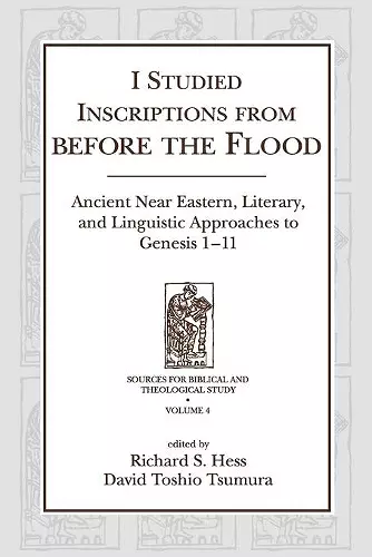 I Studied Inscriptions from Before the Flood cover