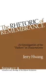 The Rhetoric of Remembrance cover