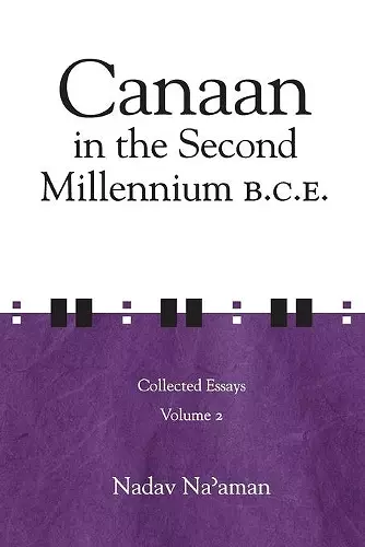 Canaan in the Second Millennium B.C.E. cover