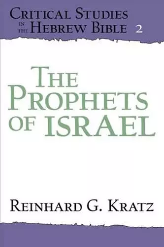 The Prophets of Israel cover