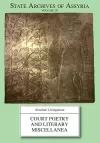 Court Poetry and Literary Miscellanea cover