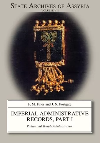 Imperial Administrative Records, Part I cover