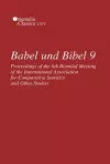 Babel und Bibel 9 cover