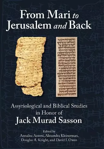 From Mari to Jerusalem and Back cover