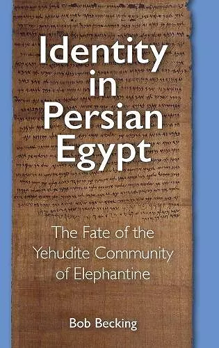 Identity in Persian Egypt cover