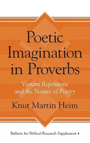 Poetic Imagination in Proverbs cover