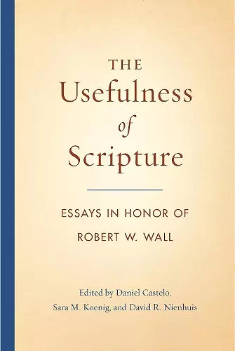 The Usefulness of Scripture cover