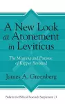 A New Look at Atonement in Leviticus cover