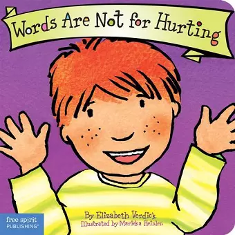 Words Are Not for Hurting Board Book cover