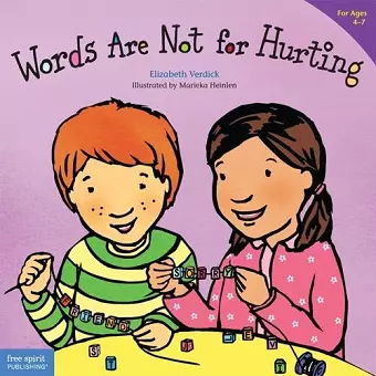 Words Are Not for Hurting cover