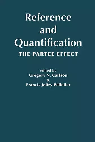 Reference and Quantification cover