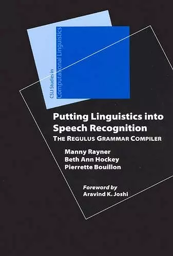 Putting Linguistics into Speech Recognition cover