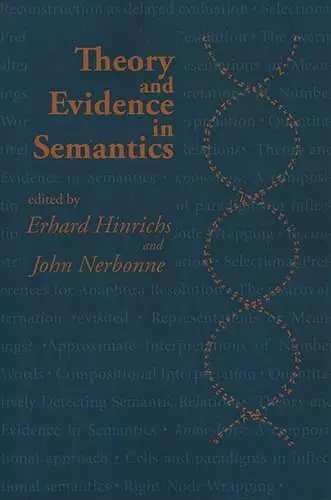 Theory and Evidence in Semantics cover