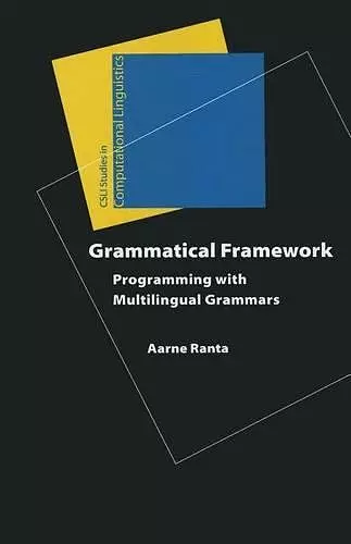 Grammatical Framework cover