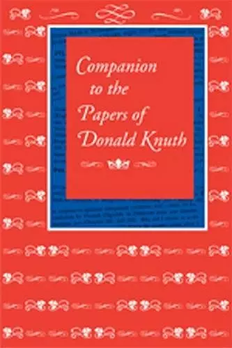 Companion to the Papers of Donald Knuth cover