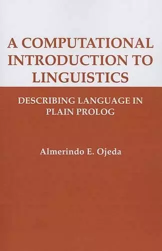 A Computational Introduction to Linguistics cover