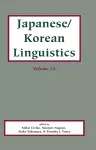 Japanese/Korean Linguistics, Vol. 22 cover