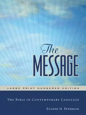 Message Bible cover