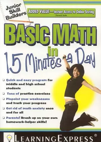 Basic Math in 15 Minutes a Day cover