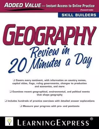 Geography Review in 20 Minutes a Day cover