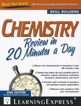 Chemistry Review in 20 Minutes a Day cover