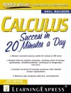 Calculus Success in 20 Minutes a Day cover