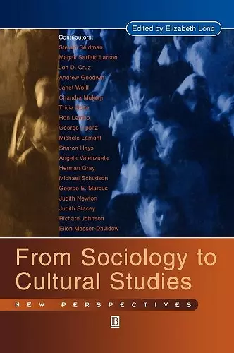 From Sociology to Cultural Studies cover