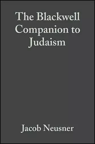 The Blackwell Companion to Judaism cover