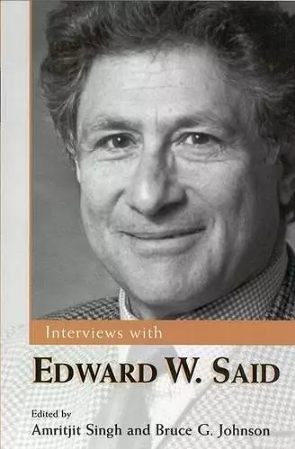 Interviews with Edward W. Said cover