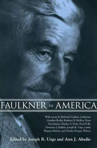 Faulkner in America cover