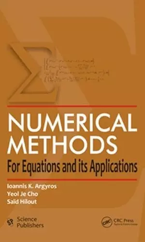 Numerical Methods for Equations and its Applications cover