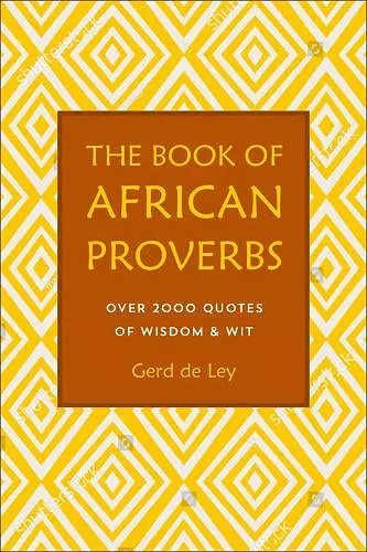 The Book of African Proverbs cover