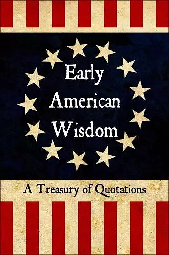 Early American Wisdom cover