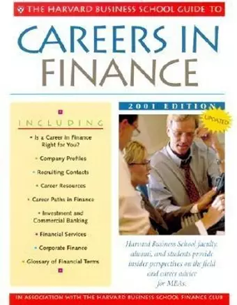 The Harvard Business School Guide to Careers in Finance 2001 cover