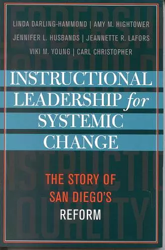 Instructional Leadership for Systemic Change cover