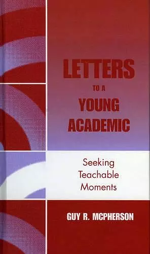 Letters to a Young Academic cover