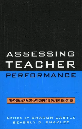 Assessing Teacher Performance cover