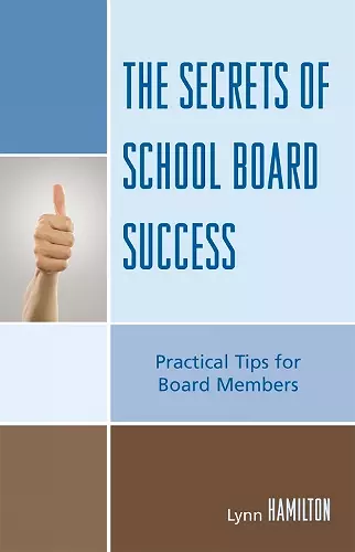 The Secrets of School Board Success cover