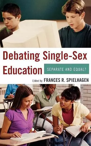 Debating Single-Sex Education cover